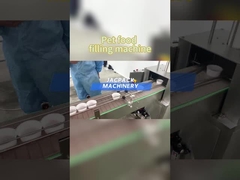 Máquina de llenado de bandejas de alimentos para mascotas