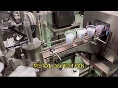 línea de embalaje rotativo de tazas de sellado