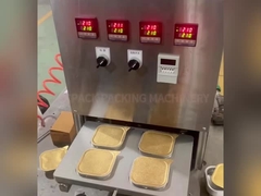 máquina de sellado de bandejas de papel de aluminio de escritorio