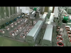 Automático Granulado de la taza de la taza de Oat Cup relleno sello máquina con cuchara de alimentación