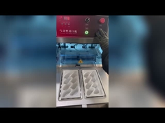 Máquina semiautomática de sellado de bandejas de escritorio para bandejas de plástico