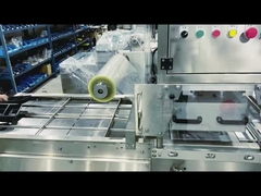 Máquina de sellado de placas de alimentos con lavado de gas para bandeja de almuerzo