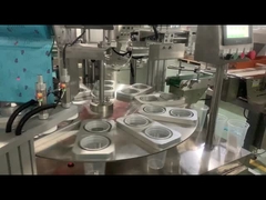 Máquina automática de sellado de tazas de alta velocidad para la taza de palomitas de maíz de champiñones dulces