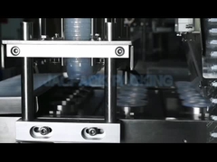 Máquina lineal de llenado y sellado de tazas de cereales de avena