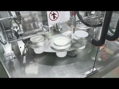 Máquina rotativa de sellado de tazas de lavado por gas para productos dulces de uso diario