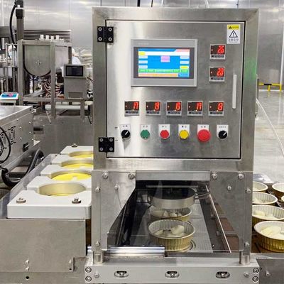 comprar Solución de embalaje de la máquina de sellado de bandejas de plástico ecológicas de plata para restaurantes y cafeterías online manufacture