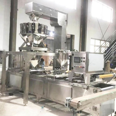 comprar 10-20 bandejas/min Máquina de sellado automático de bandejas para material de embalaje de PP/PE/PVC/PET online manufacture