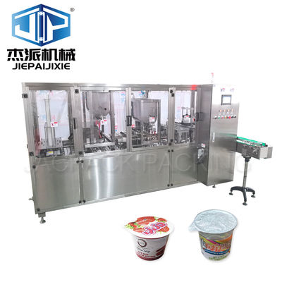 comprar 5000-6000 tazas/hora Maquina de llenado y sellado con sistema de operación de pantalla táctil online manufacture