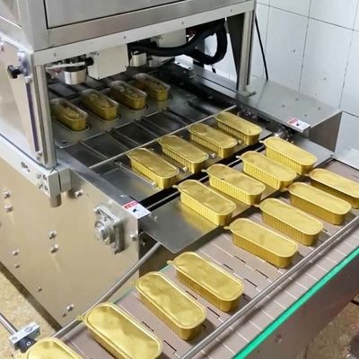 Máquina de sellado de bandejas de alimentos personalizable con OEM / ODM aceptable