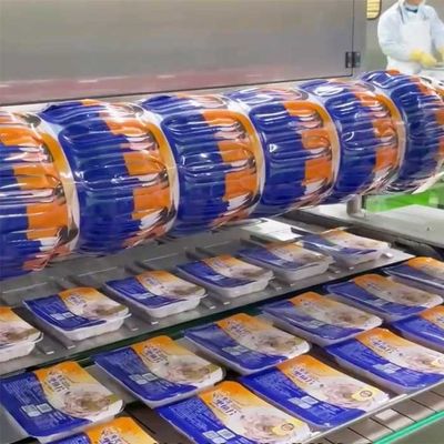 Solución de embalaje de la máquina selladora de bandejas de alimentos personalizable con servicio OEM / ODM
