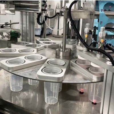 Máquina de sellado automático de tazas de alta velocidad para 0,3-0,5 mm de espesor 25-30 tazas/min