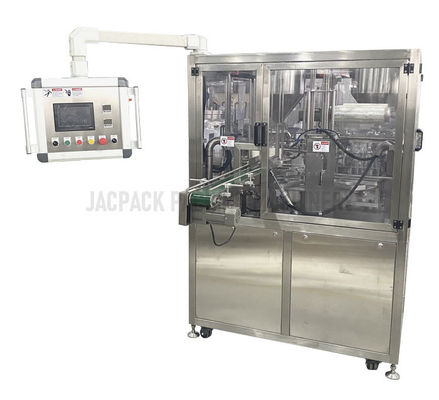 Máquina de sellado para cubos de plástico de 100-500 ml 2.2KW para embalaje