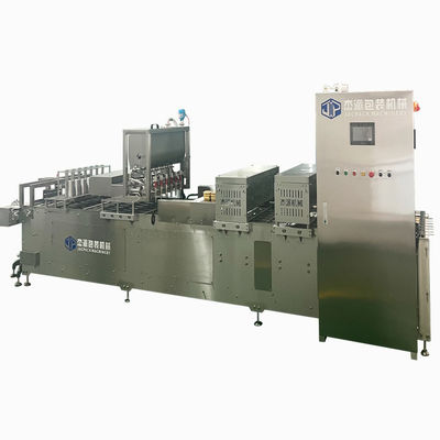 60 envases/min Máquina de sellado de alta velocidad para el llenado de alimentos húmedos enlatados para gatos de alta capacidad